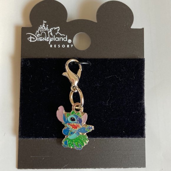 Disney Lilo & Stitch Charm Clip-On RARE Retired Aulani Hawaii Resort Zipper Pull - Picture 6 of 12